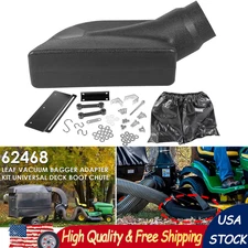 62468 Leaf Vacuum Bagger Deck Boot Chute Adapter for Agri-Fab Mow-N-Vac