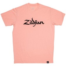 ZILDJAN ZATS0043 - SHELL PINK LOGO TEE - L GUITAR ACCESSORIES - BASS