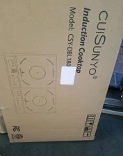 CUISUNYO Dual Induction Cooktop, 1800W Power Sharing Electric Stove-free shippin