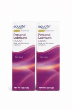2 Equate Water Based Personal Lubricant Liquid, 5 oz Free Shipping