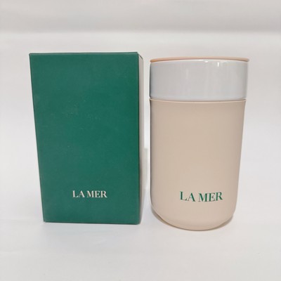 LA MER Exclusive Tea/coffee Evergreen Tumbler New Bone China Mug  Soft Pink NIB