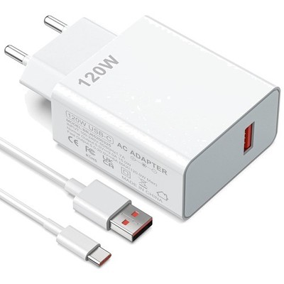 USB C Ladegerät Schnellladegerät 120W Xiaomi Redmi Netzteil