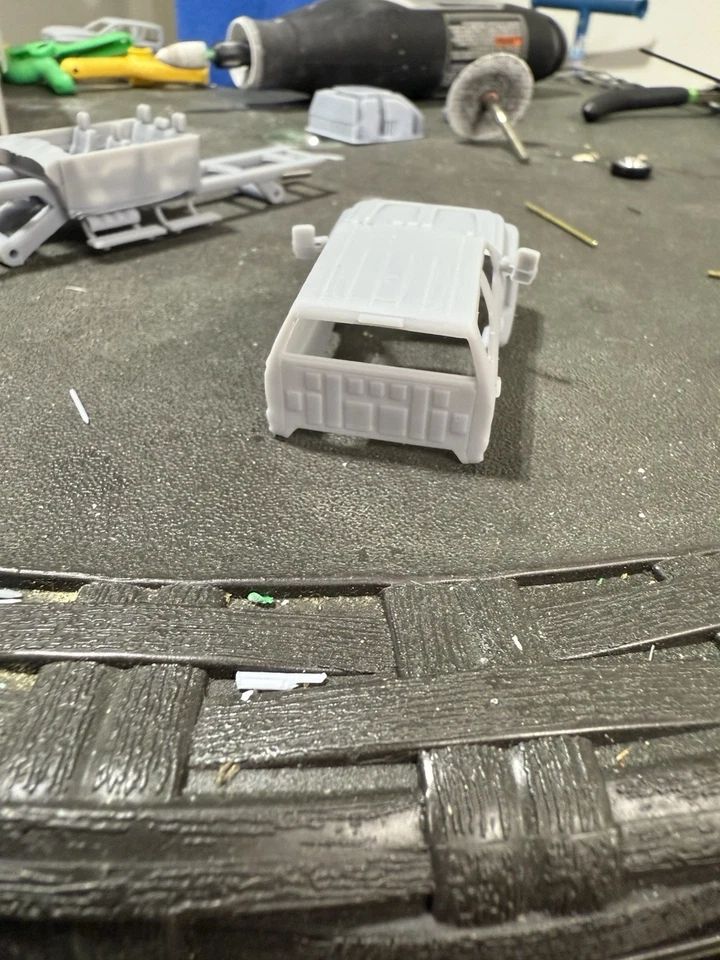 Chevy 5500 doble cabina impreso en 3D escala 1/87 Foto 4 de 4