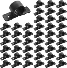 50 Pack 1/2 Inch Pipe Clamps Pex Clamp Heavy-Duty Bulk Pipe Supports Suspension