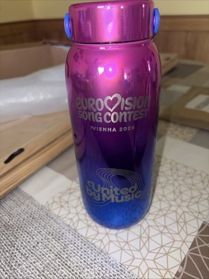 Waterdrop ESC Eurovision Song Contest Vienna 2026 Bottle Vitrinenmodell