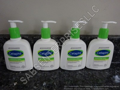 4 Cetaphil MOISTURIZING LOTION Dry to Normal Sensitive Skin Moisturizer 8 FL oz.