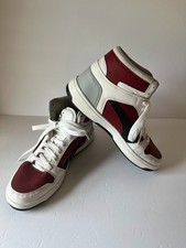 Zapatillas deportivas PUMA Rebound LayUp Mid Top blancas rojas negras talla US9 para hombre