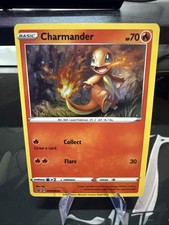 Charmander SWSH092 Spada e Scudo Carte Promo Holo 2021 Stella Nera