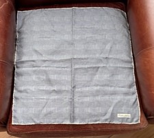 Ralph Lauren Purple Label Men's Silk Plaid Blue White Patterned