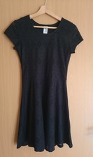Kurzarmkleid schwarz Gr. 158/164 