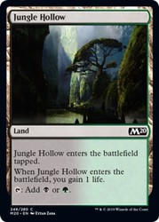 Jungle Hollow 248/280 Core Set 2020 M20 MTG Magic The Gathering Common Land