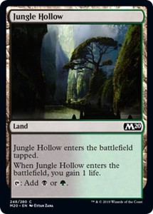 Jungle Hollow 248/280 Core Set 2020 M20 MTG Magic The Gathering Common Land