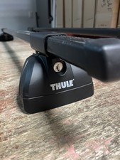 Used Thule 460 Podium 50 Squarebar 544 Locks Fits Vehicles W Flush Rails