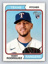 2023 Topps Heritage - Yerry Rodriguez #320 (RC)