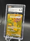 Pikachu EX Prismatic Evolutions  Hyper Rare Gold Card 179/131 CGC 6.5!