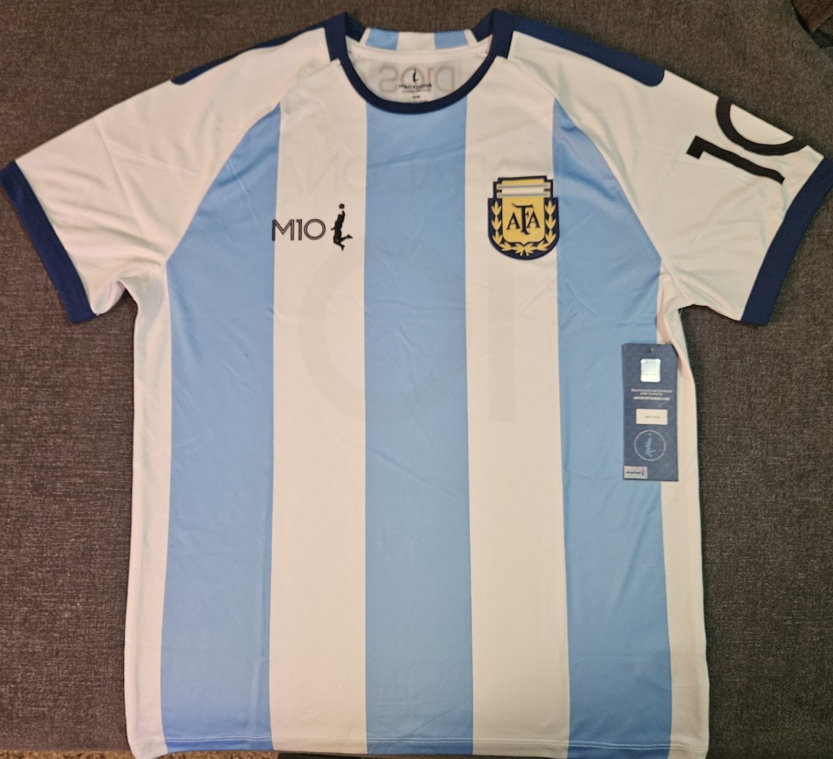 Diego Maradona Argentina D10S Tribute Jersey Official Licensed