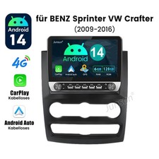 Für Mercedes Benz Sprinter 2006-2017 128G Android 14 Autoradio GPS Navi Carplay Für Mercedes Benz Sprinter 2006-2017 128G Android 14 Autoradio GPS Navi Carplay