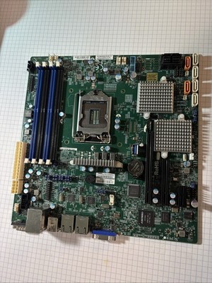 Supermicro X11SSL-CF Micro ATX Main System Motherboard LGA1151 @MB312