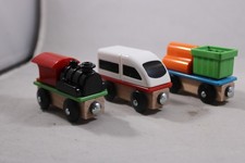 IKEA Lillabo Train Engines Lot - Wooden Train