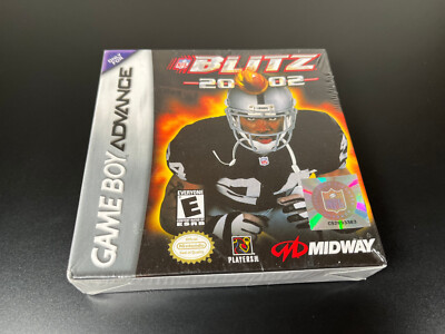 NFL Blitz 2002 Nintendo Game Boy Advance GBA Brand New Factory Sealed