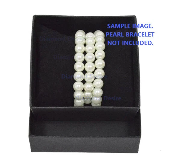 White Gold on 925 Sterling Silver 18ct Emerald Gemstone Tennis Bracelet - Image 3 of 4