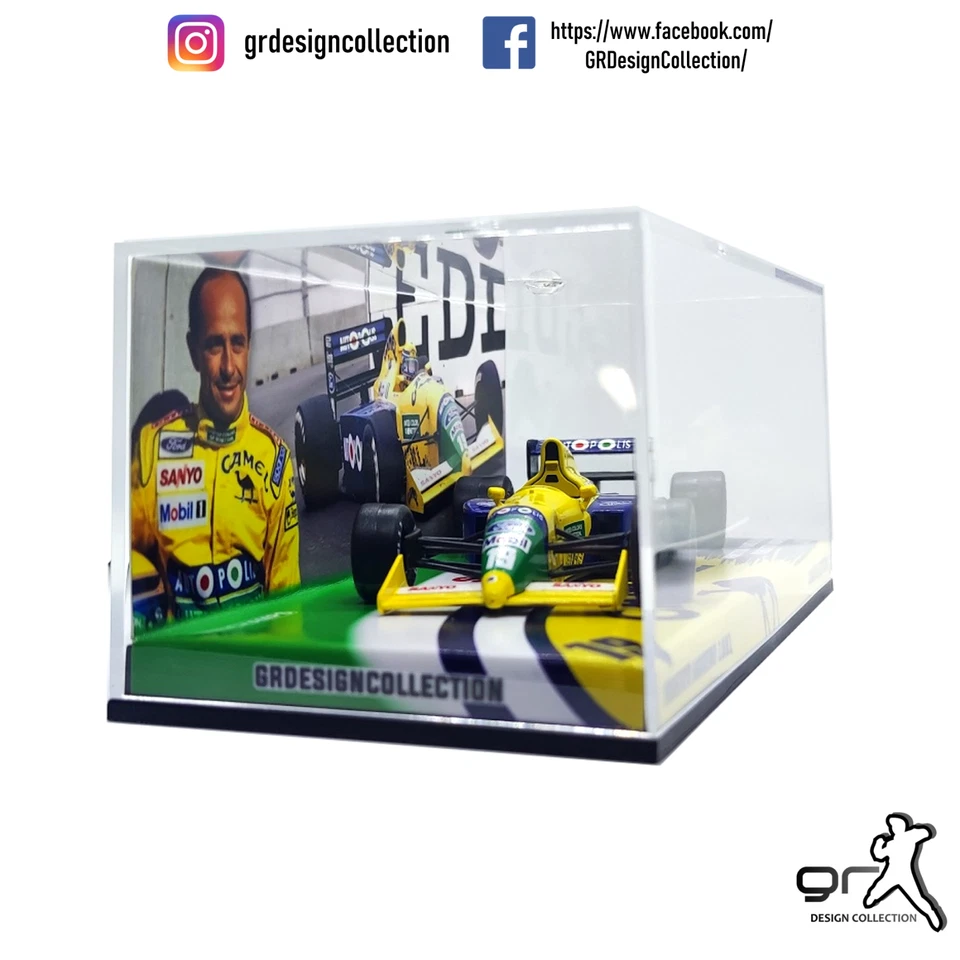 Roberto Moreno - Benetton B190B - F1 GP 1991 / Altaya - IXO / 1:43 - Immagine 3 di 4