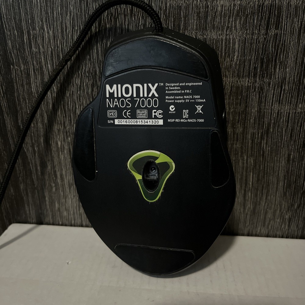 Mionix Naos 7000 Gaming Mouse Fully Functional and Tested