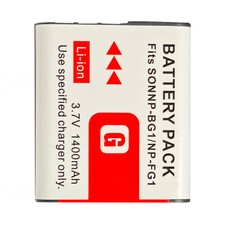 For Sony Cyber-shot DSC-W200 DSC-W210 DSC-W215 DSC-W220 Battery NP-FG1 NP-BG1