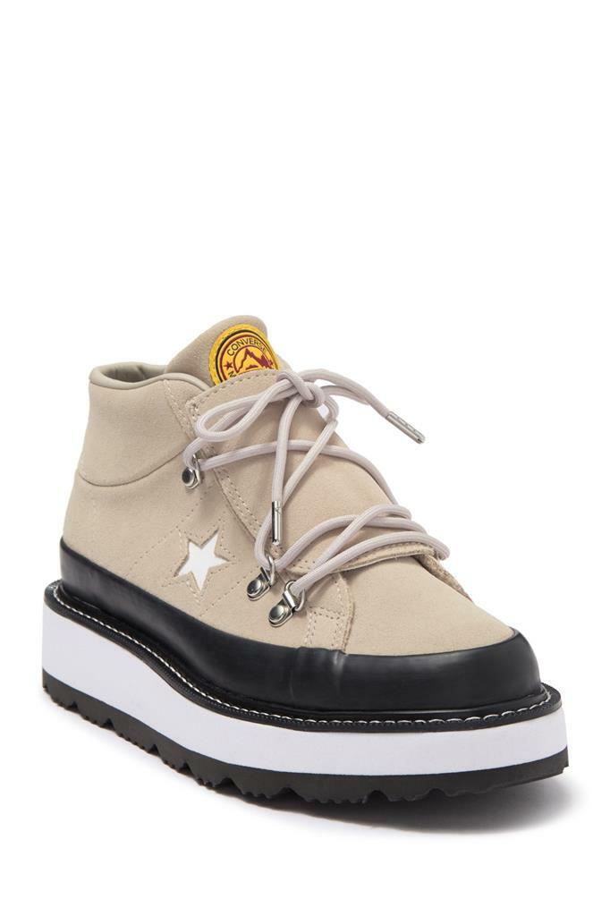 converse fleece lined boot one star