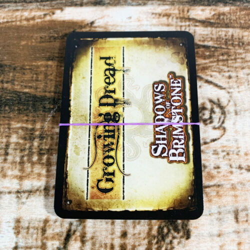 Shadows of Brimstone City of the Ancients Replacement Growing Dread Deck Cards