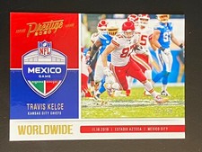 🏈 2020 Panini Prestige Football Worldwide Insert Gold #WW-TK Travis KELCE /50🏈