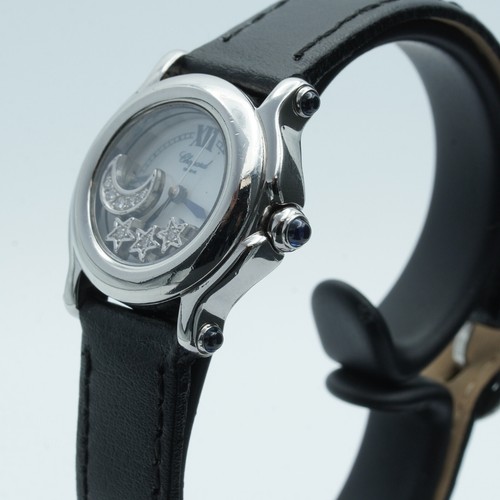 CHOPARD DAMEN UHR 8245 25MM HAPPY DIAMONDS QUARZ VINTAGE HAPPY DIAMONDS 1 - Bild 5 von 9