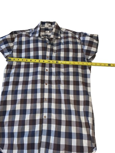 Peter Millar Crown Comfort Shirt Men’s Size Medium Check Dress Button Down - Picture 7 of 7