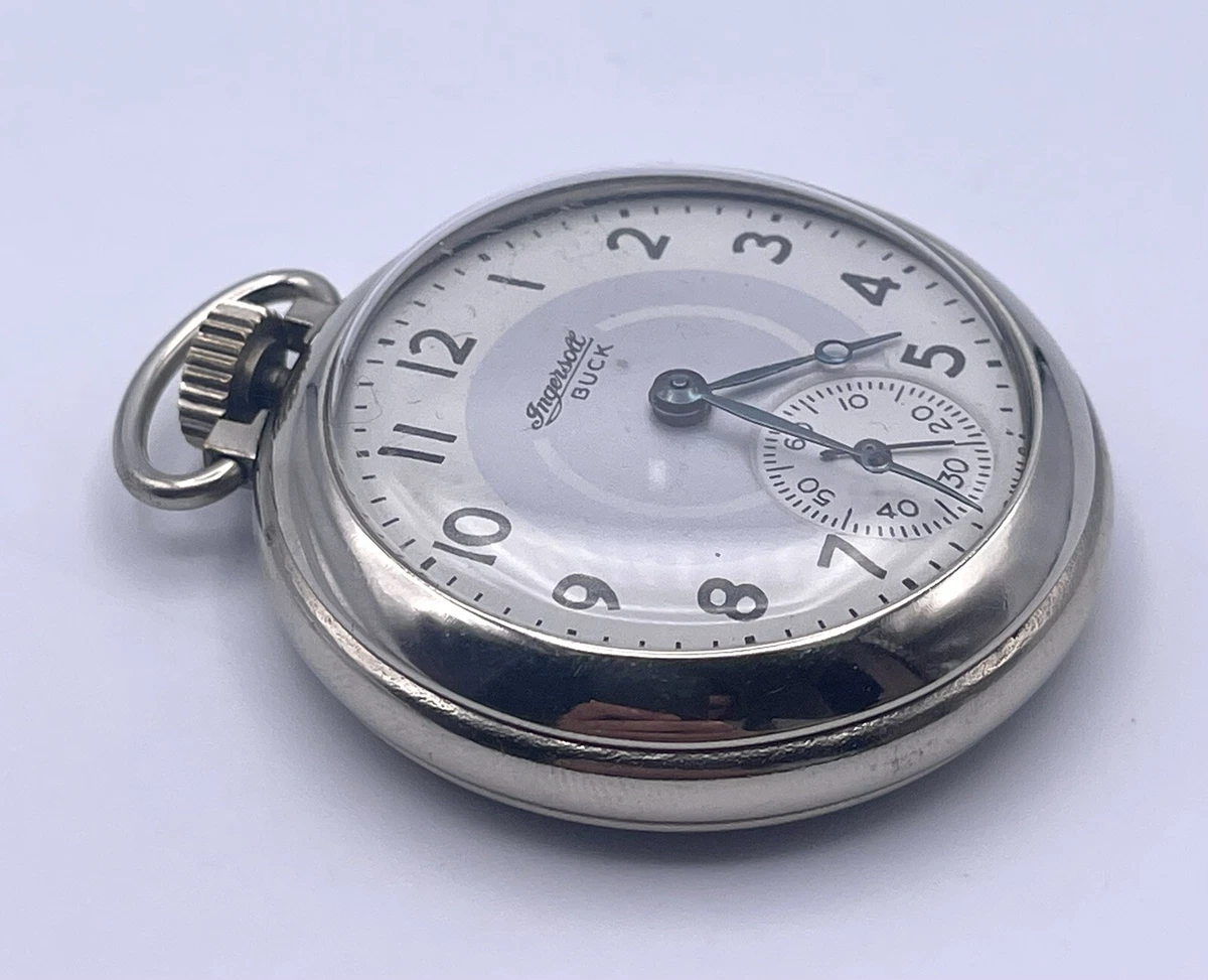 Ingersoll buck 2025 pocket watch
