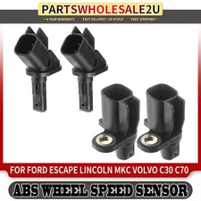 4x Front & Rear ABS Wheel Speed Sensor for Ford Focus Escape Volvo XC60 Lincoln