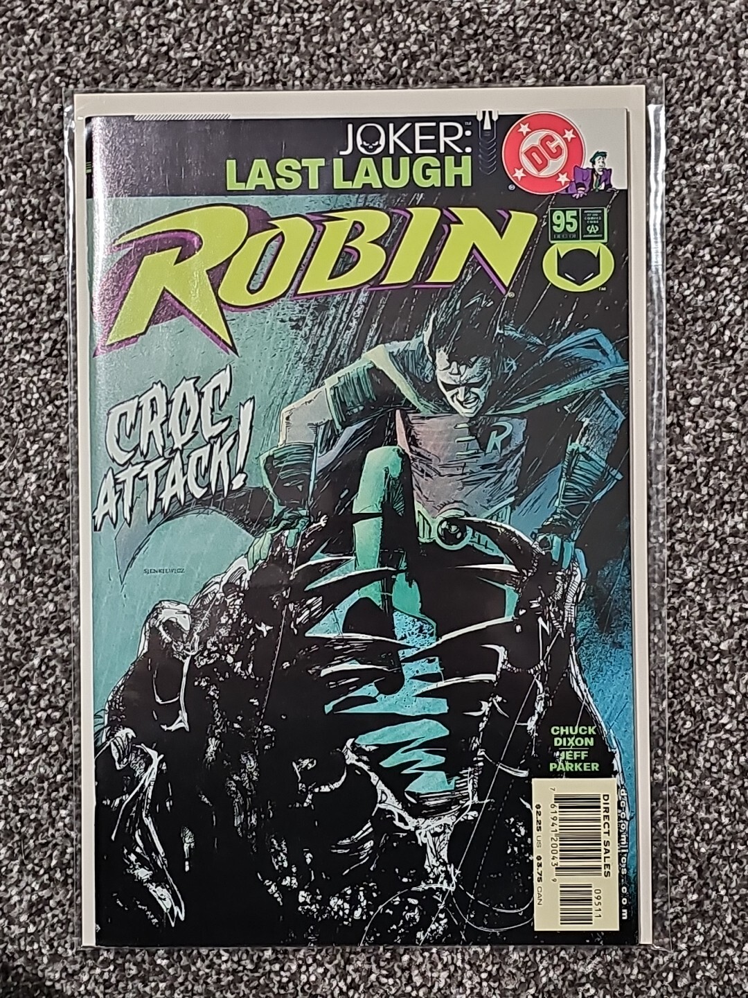 ROBIN #95! JOKER: LAST LAUGH! KILLER CROC! NM- 2001 DC COMICS