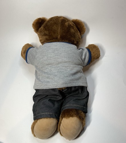 Build-a-bear Bearemy Bear Plush Stuffed Animal Brown Teddy 15" Clothes - Picture 2 of 6