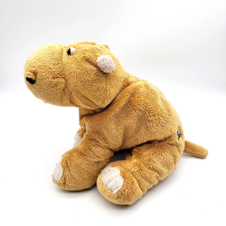 Ganz Webkinz Mud Hippo Plush Stuffed Animal Brown 10" Soft Toy No Code HM384 - Image 2 of 4