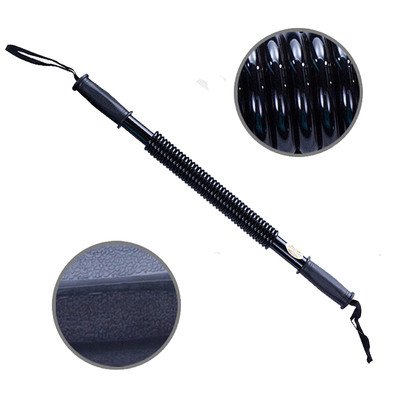 88LB Power Twister Spring Bar Arm Chest Expander Exercise Body Strength Workout