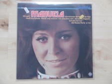 Manuela Autogramm signed LP-Cover "Profile" Vinyl