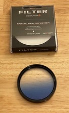K F Concept Gradual G-BLUE Filter 52mm - Photography Accessory