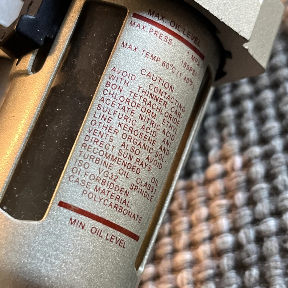 STC JAW3000/JAL3000 Filter-Regulator and Lubricator, Intermediate 2 Pc - Image 2 of 4