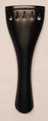 Viola 5 string Ebony wood Tailpiece 125mm,Tulip model  4/4 with Black fret
