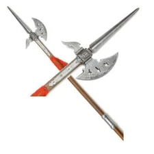 1600s Swiss 75" Halberd Medieval Replica Collectible by Denix of Spain