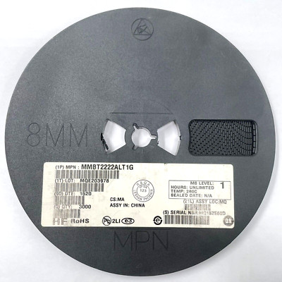 3000 Stück MBT2222 Onsemi Bipolar (BJT) Transistor NPN 30 V 600 mA