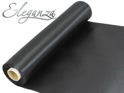 Satin Fabric 29cm Wide For Party Venue Events Wedding Table Decor Craft Eleganza - Picture 6 of 26