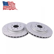 NEW 2PCS Rear Brake Rotors for Maserati Gran Turismo Granturismo Gt 257142
