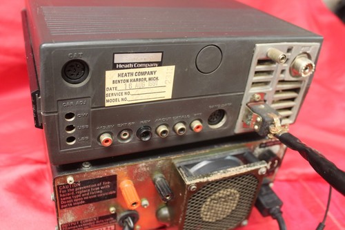 Heath HF Transceiver SB-1400 Ham Radio and SBA1400-4 Power Supply w/Copy Manual - Zdjęcie 11 z 19