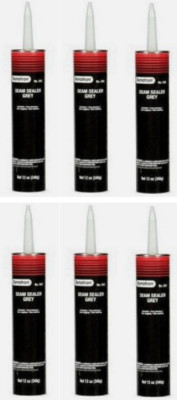 3M Dynatron Auto Seam Sealer Caulk, 550, Grey Color, Permanently Elastic (6/PK)