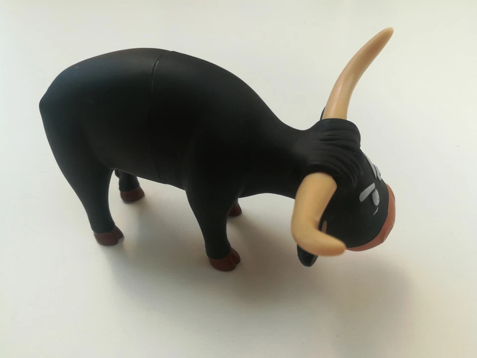 Jeu jouet figurine animal le taureau collection animaux de la ferme Atlas - Photo 2/4